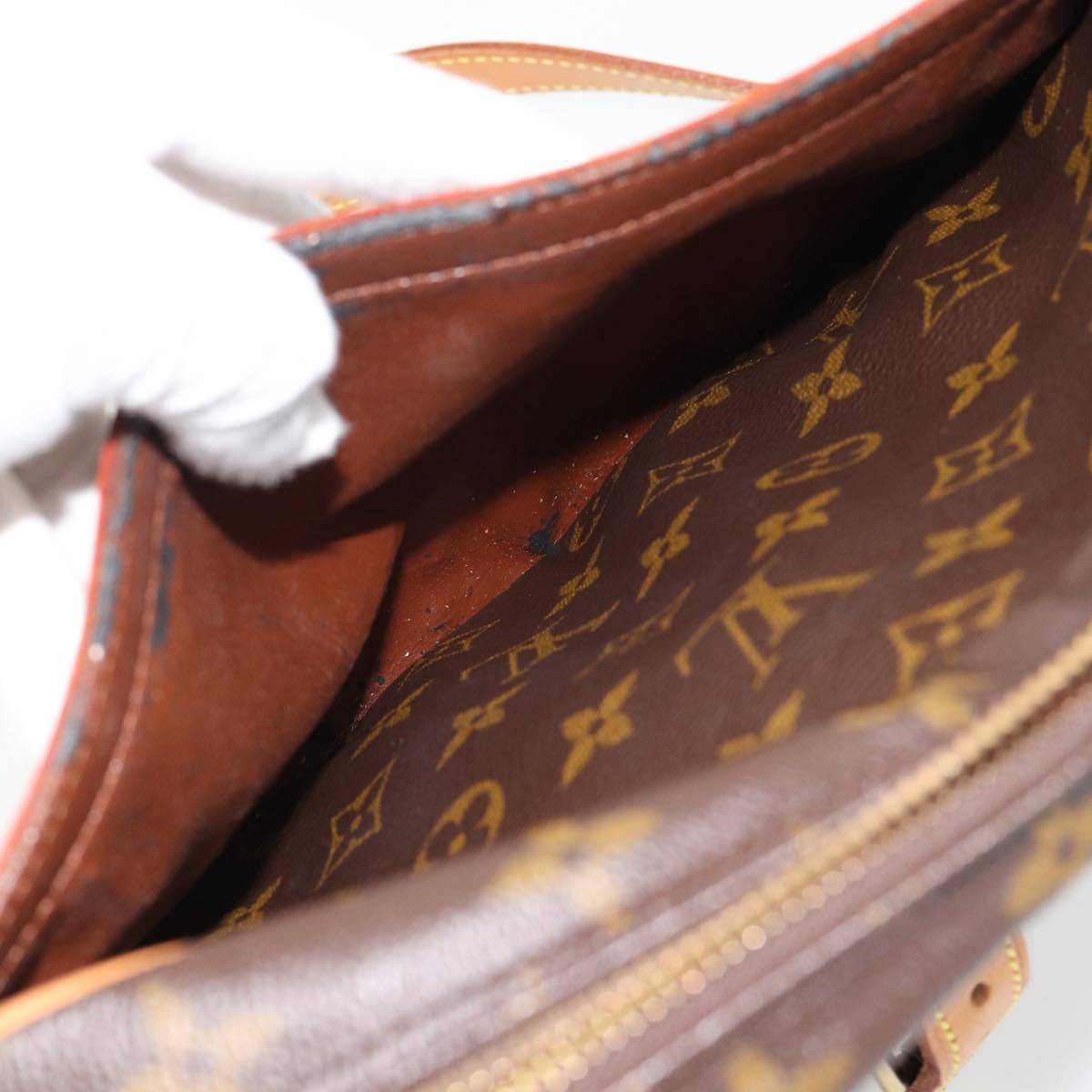 LOUIS VUITTON Monogram Jeune Fille GM Shoulder Bag M51225 LV Auth 180603A