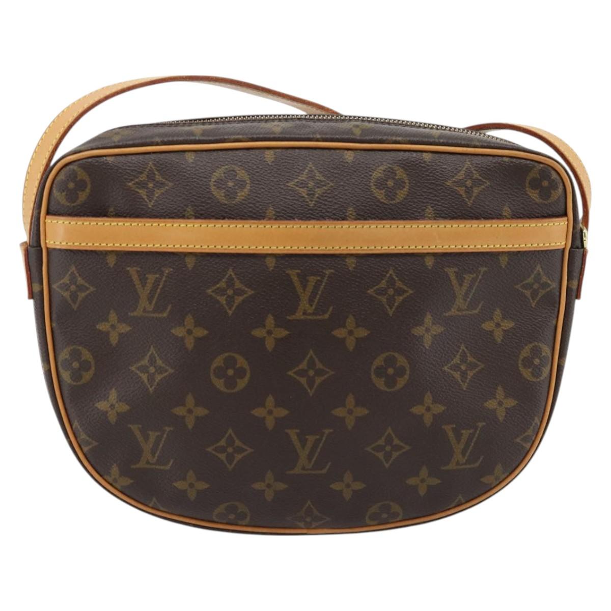LOUIS VUITTON Monogram Jeune Fille GM Shoulder Bag M51225 LV Auth 180603A
