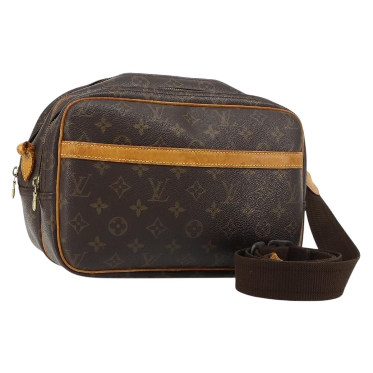 LOUIS VUITTON Monogram Reporter PM Shoulder Bag M45254 LV Auth 180622