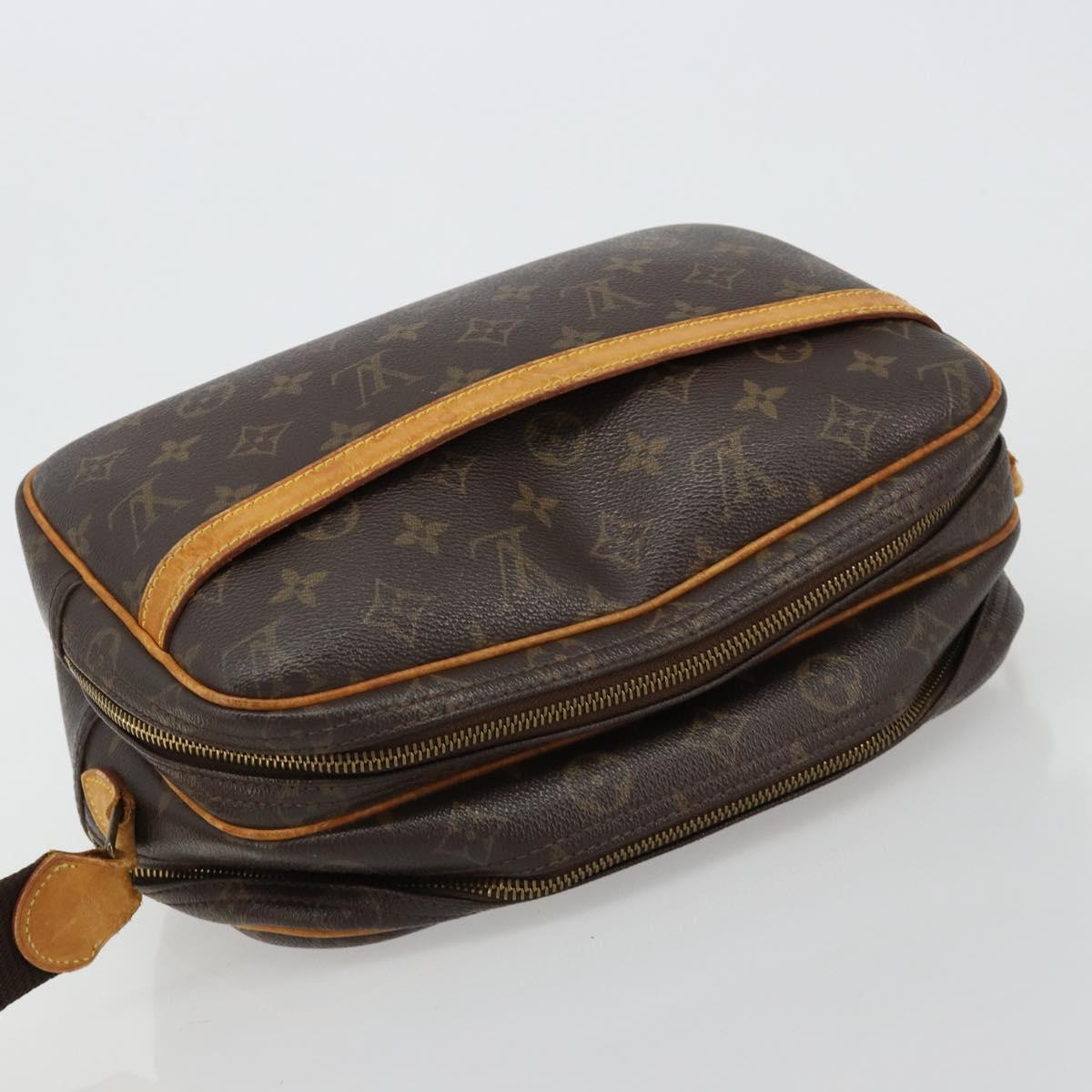 LOUIS VUITTON Monogram Reporter PM Shoulder Bag M45254 LV Auth 180622