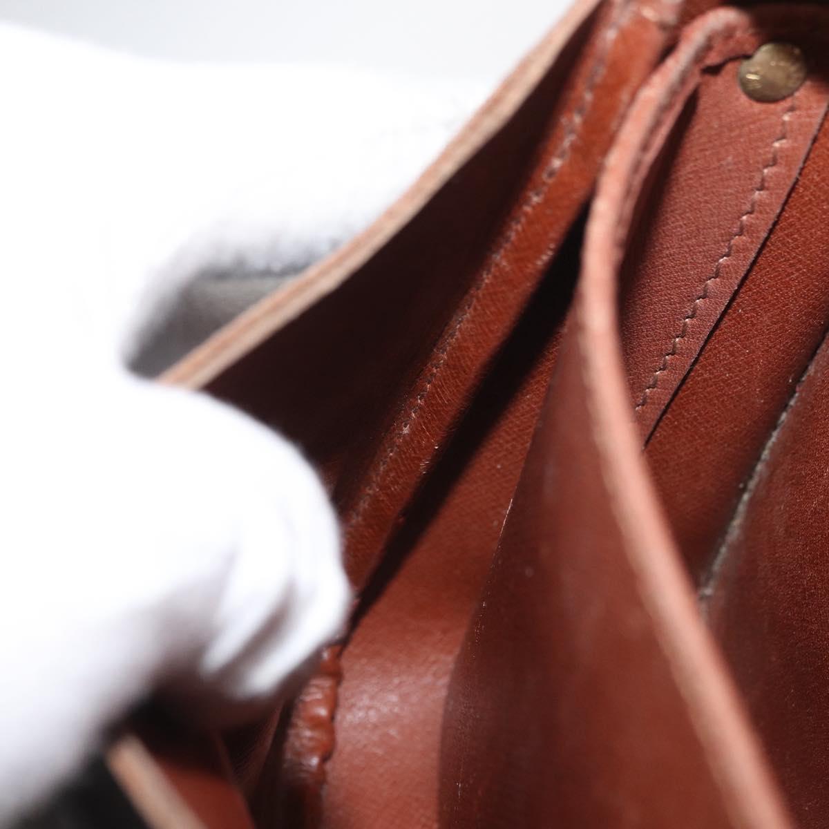 LOUIS VUITTON Monogram Cartouchiere MM Shoulder Bag M51253 LV Auth 180623