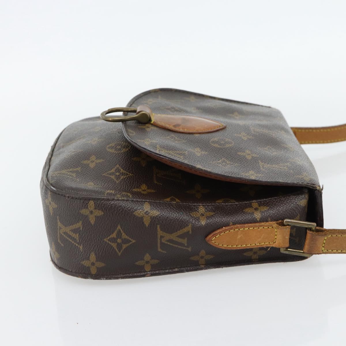 LOUIS VUITTON Monogram Saint Cloud GM Shoulder Bag M51242 LV Auth 180625