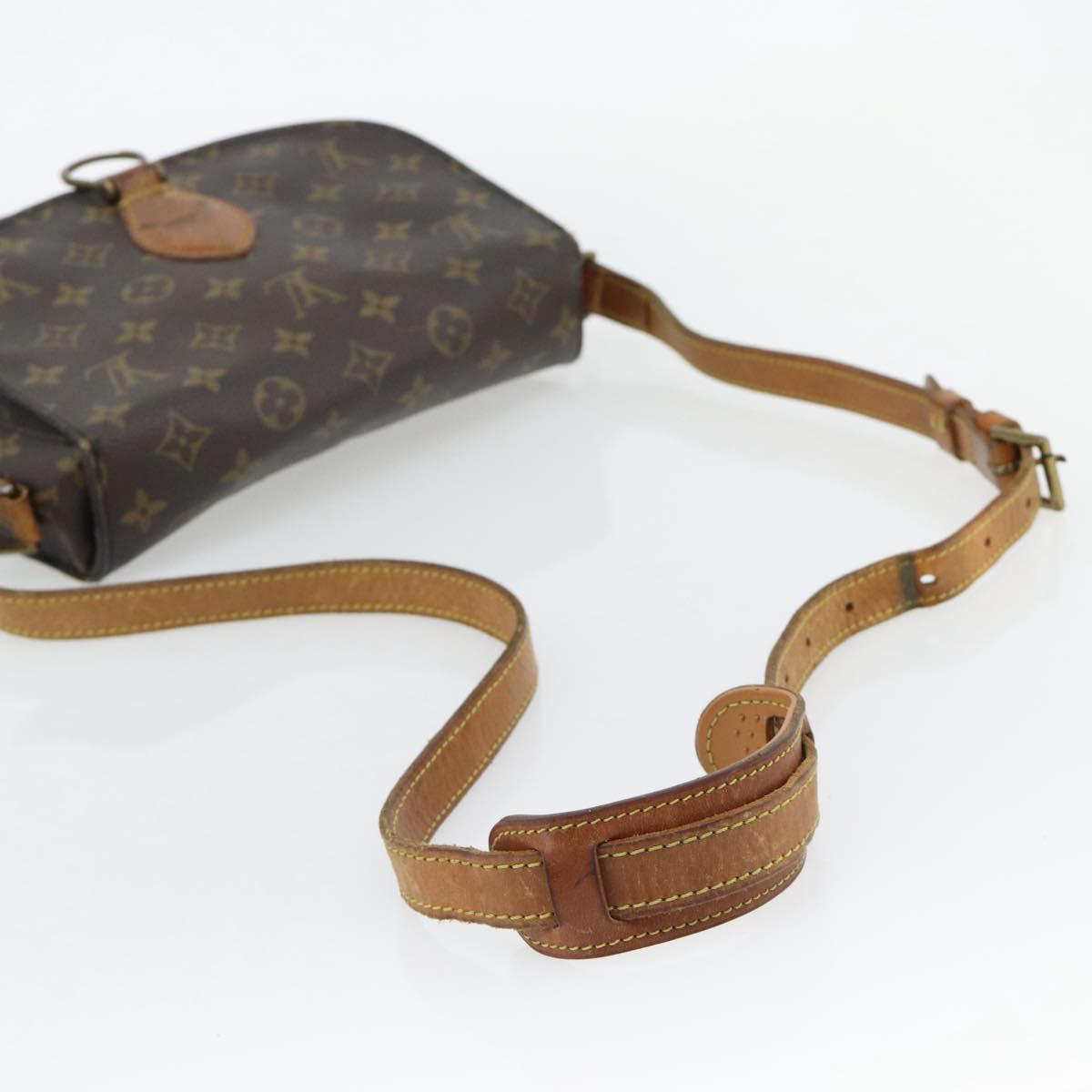 LOUIS VUITTON Monogram Saint Cloud GM Shoulder Bag M51242 LV Auth 180625