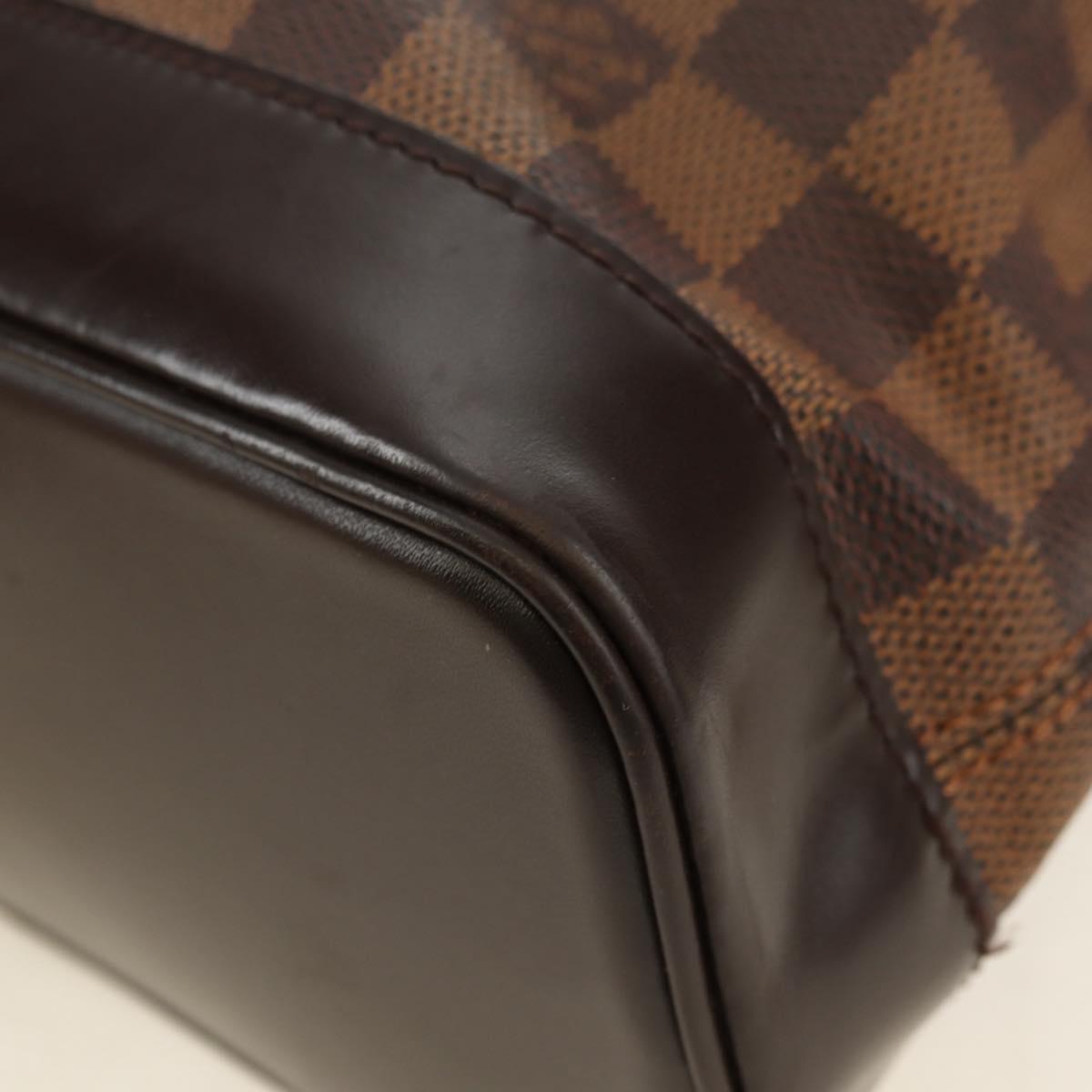 LOUIS VUITTON Damier Ebene Soho Backpack N51132 LV Auth 180650SAV
