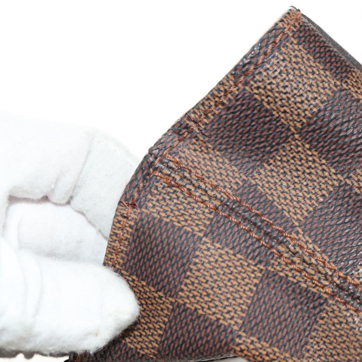 LOUIS VUITTON Damier Ebene Soho Backpack N51132 LV Auth 180650SAV