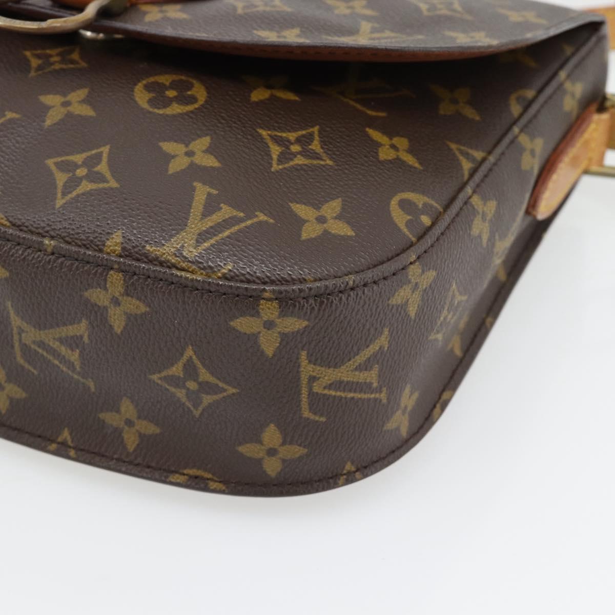 LOUIS VUITTON Monogram Saint Cloud GM Shoulder Bag M51242 LV Auth 180654
