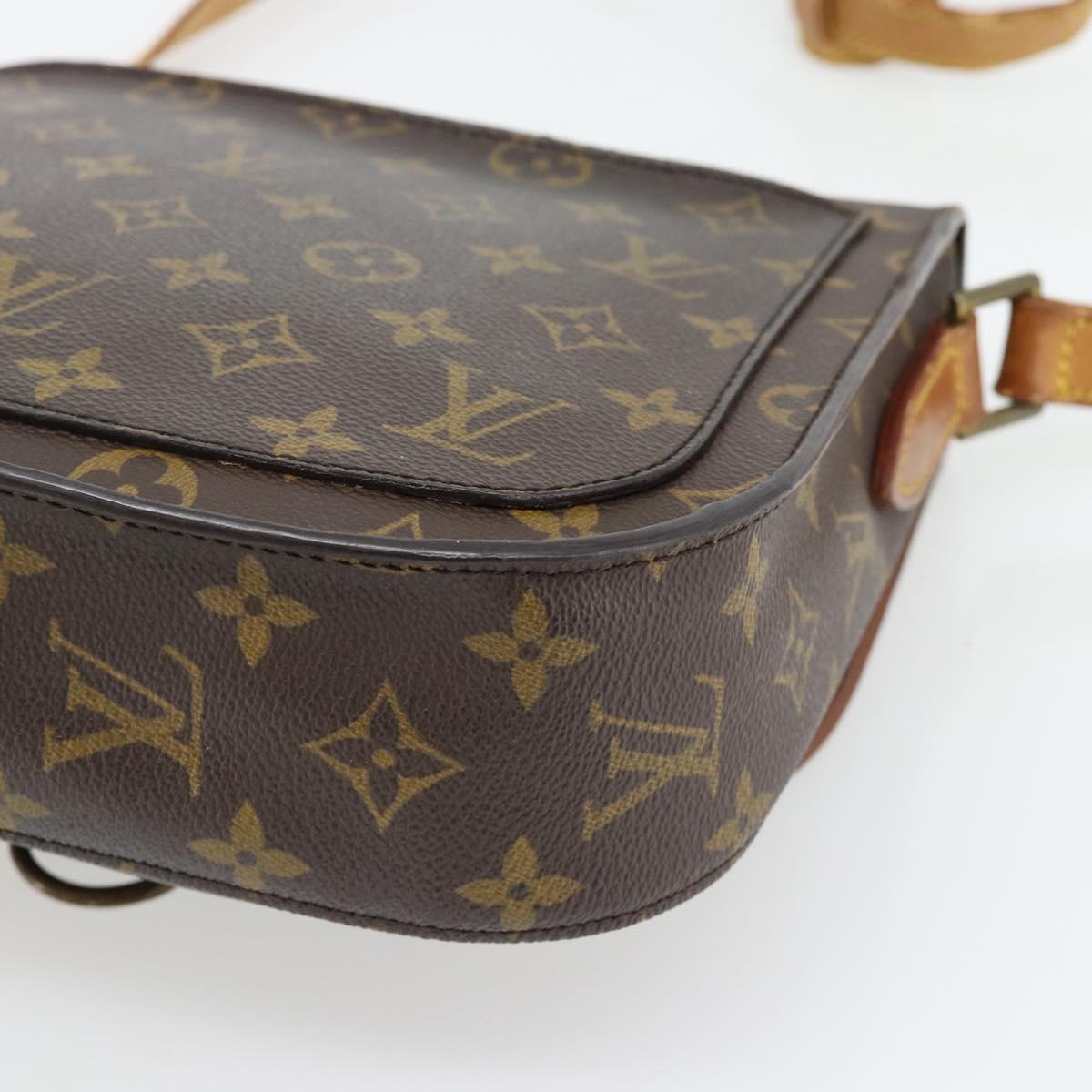 LOUIS VUITTON Monogram Saint Cloud GM Shoulder Bag M51242 LV Auth 180654