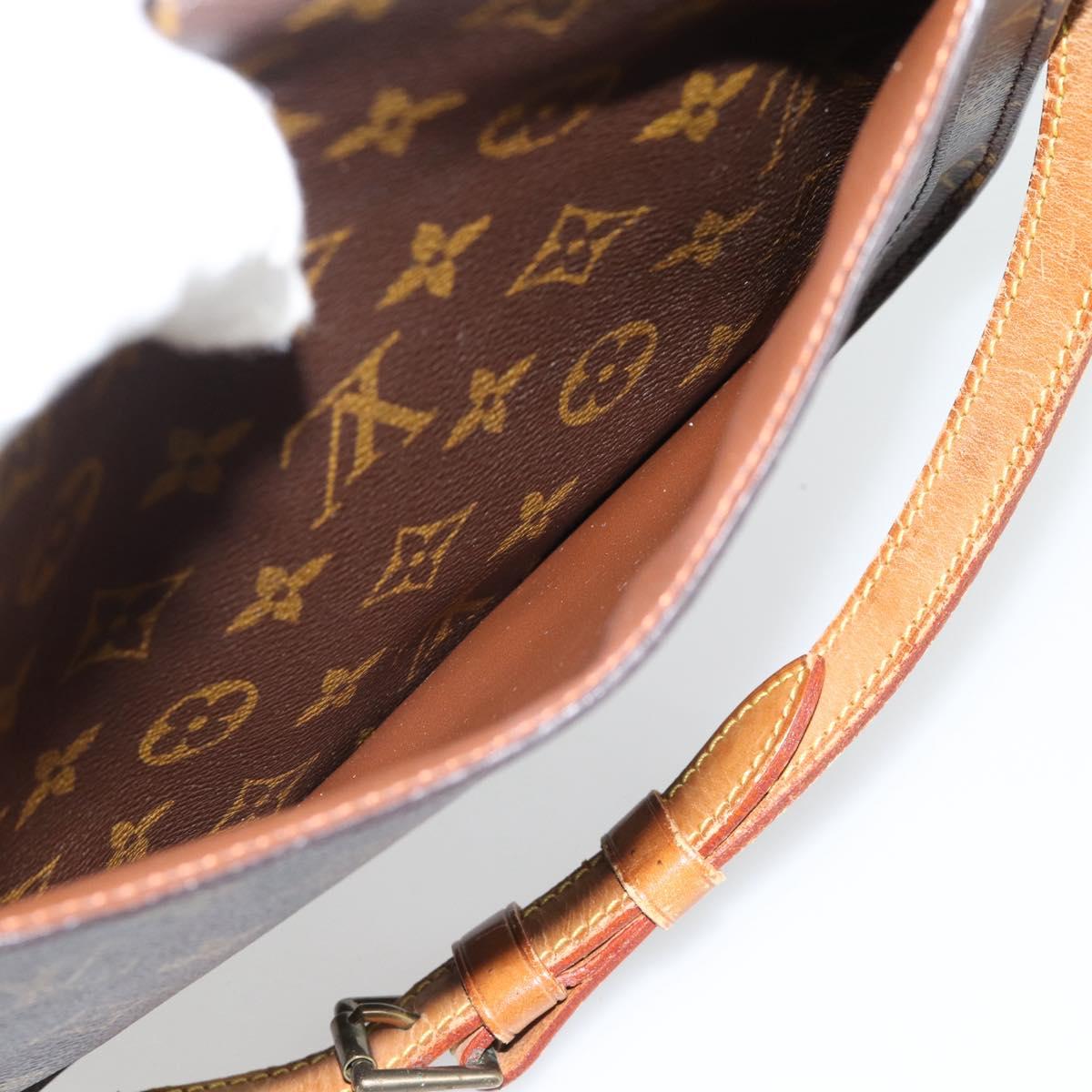 LOUIS VUITTON Monogram Saint Cloud GM Shoulder Bag M51242 LV Auth 180654