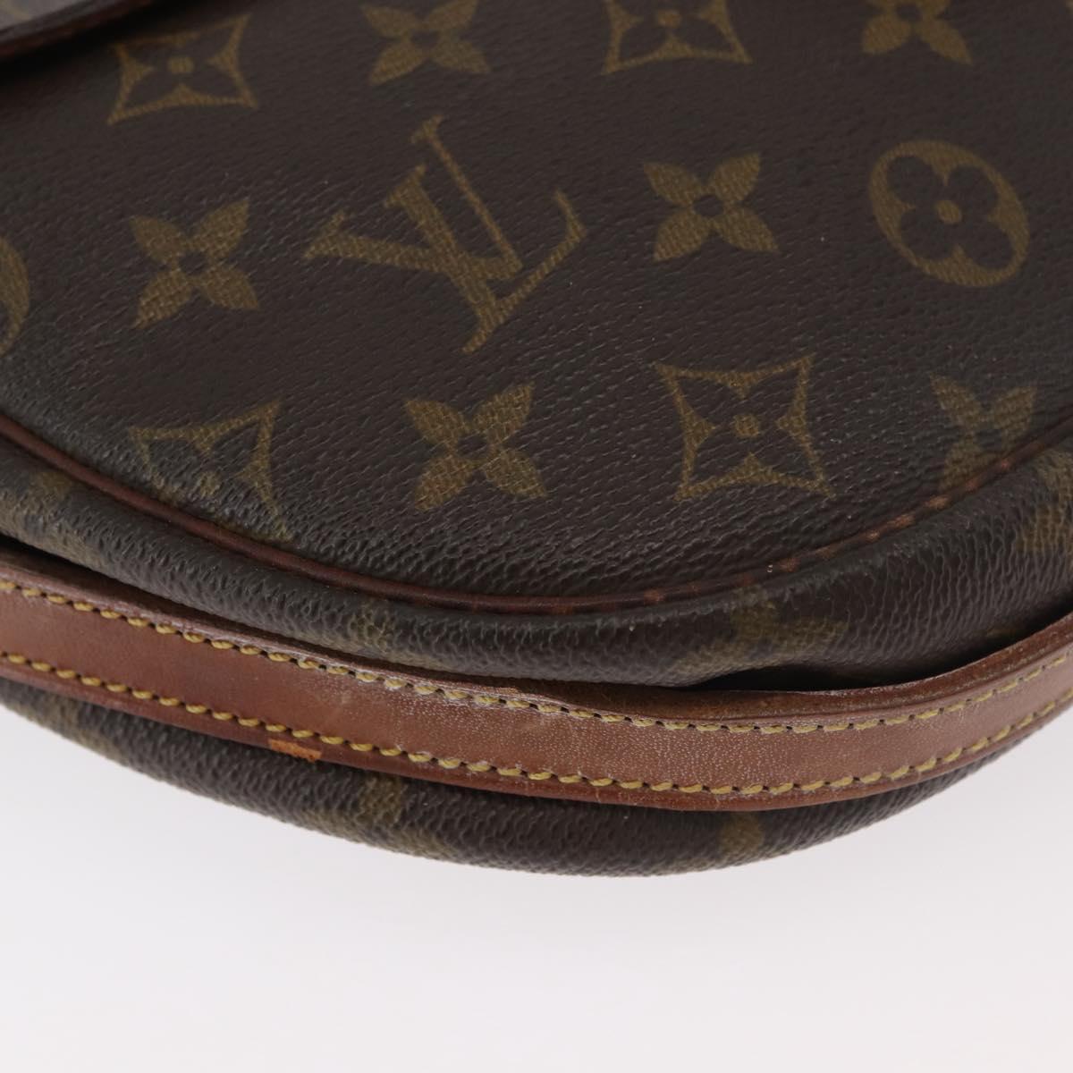 LOUIS VUITTON Monogram Jeune Fille MM Shoulder Bag M51226 LV Auth 180662