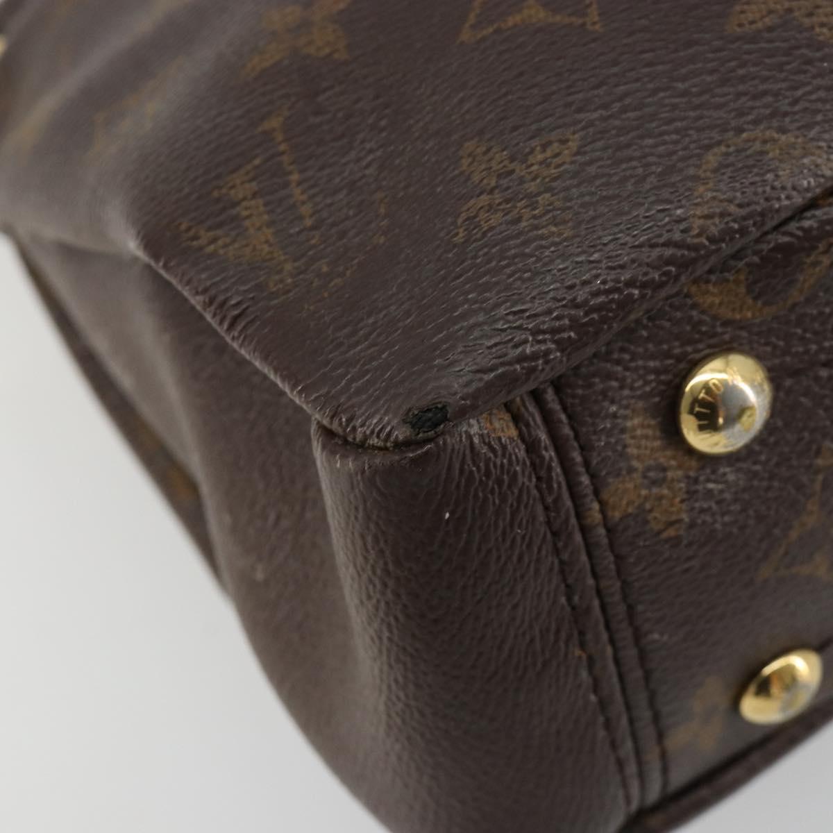 LOUIS VUITTON Monogram Palas BB Hand Bag 2way Slys M41241 LV Auth 180676