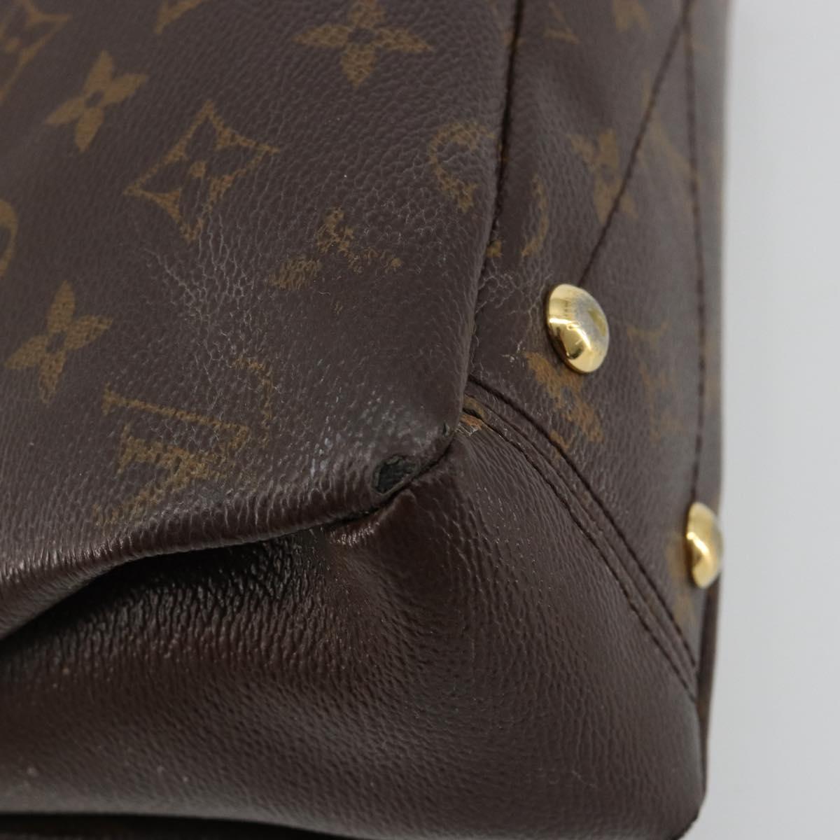 LOUIS VUITTON Monogram Palas BB Hand Bag 2way Slys M41241 LV Auth 180676