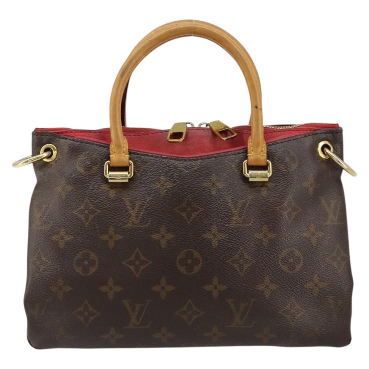 LOUIS VUITTON Monogram Palas BB Hand Bag 2way Slys M41241 LV Auth 180676