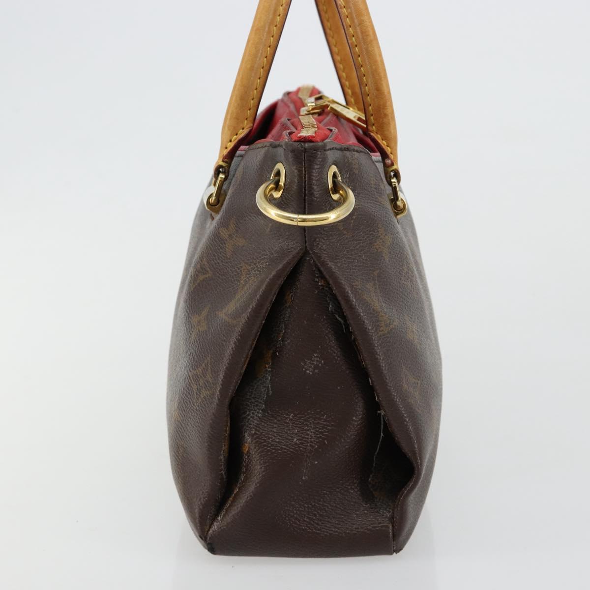 LOUIS VUITTON Monogram Palas BB Hand Bag 2way Slys M41241 LV Auth 180676