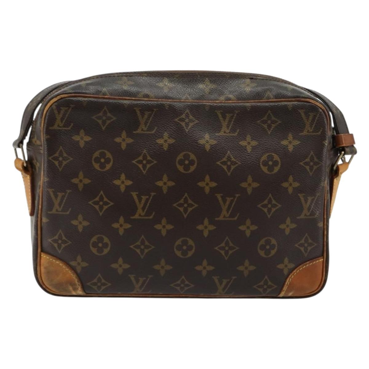 LOUIS VUITTON Monogram Nile Shoulder Bag M45244 LV Auth 180701