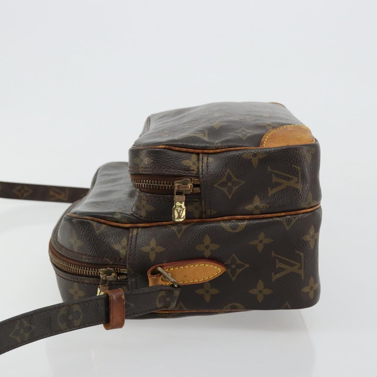 LOUIS VUITTON Monogram Nile Shoulder Bag M45244 LV Auth 180701
