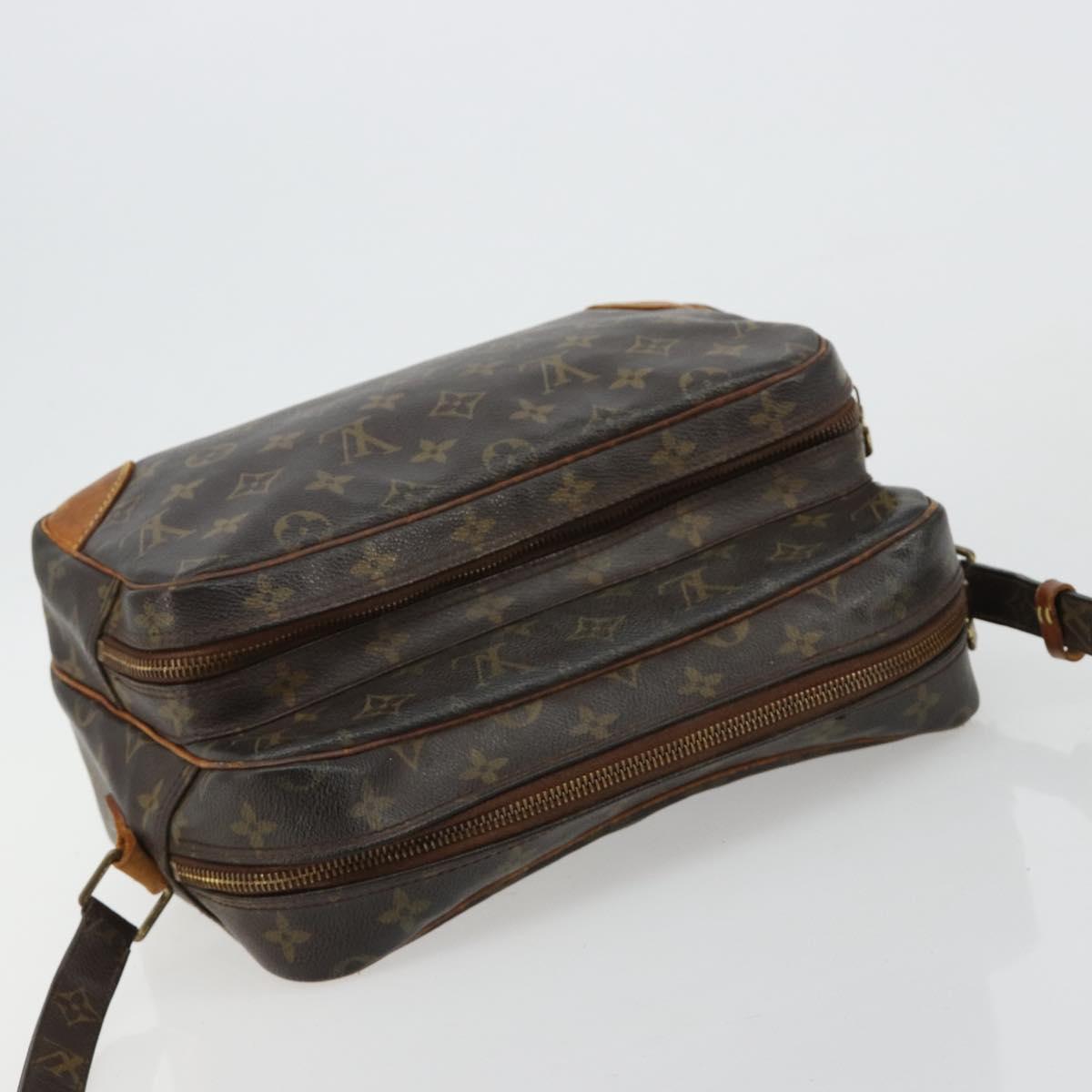 LOUIS VUITTON Monogram Nile Shoulder Bag M45244 LV Auth 180701