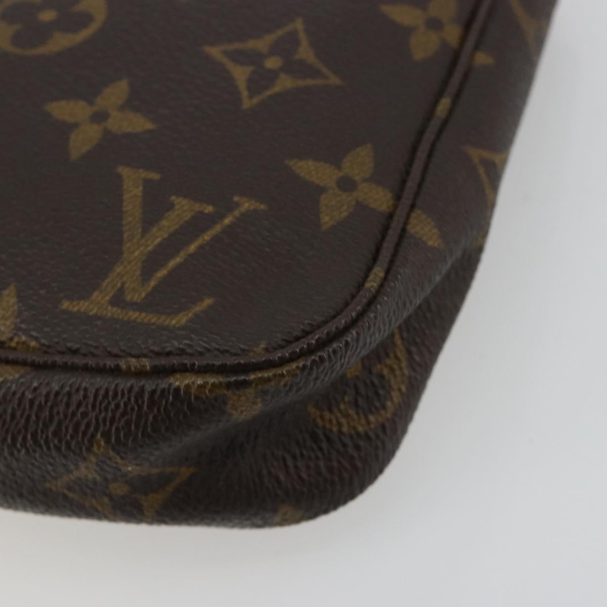 LOUIS VUITTON Monogram Pochette Accessoires Pouch M51980 LV Auth 180703