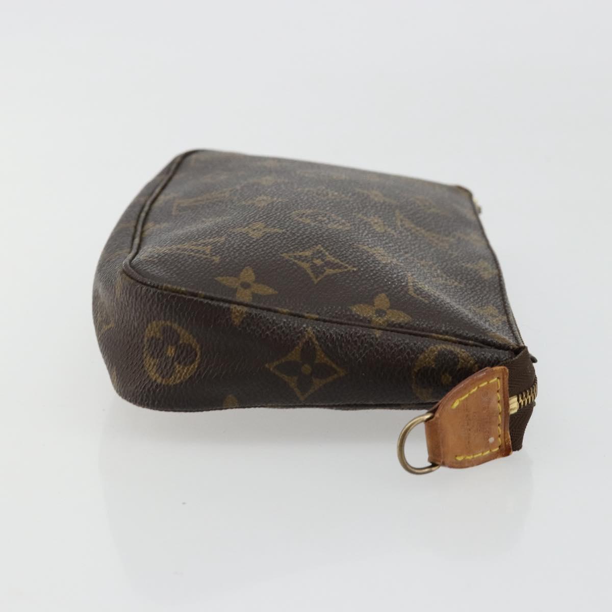 LOUIS VUITTON Monogram Pochette Accessoires Pouch M51980 LV Auth 180703