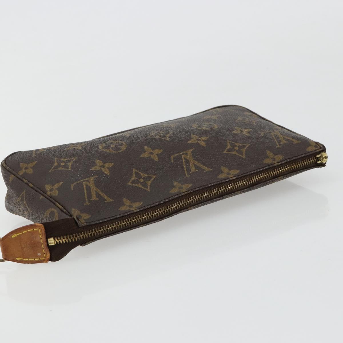 LOUIS VUITTON Monogram Pochette Accessoires Pouch M51980 LV Auth 180703