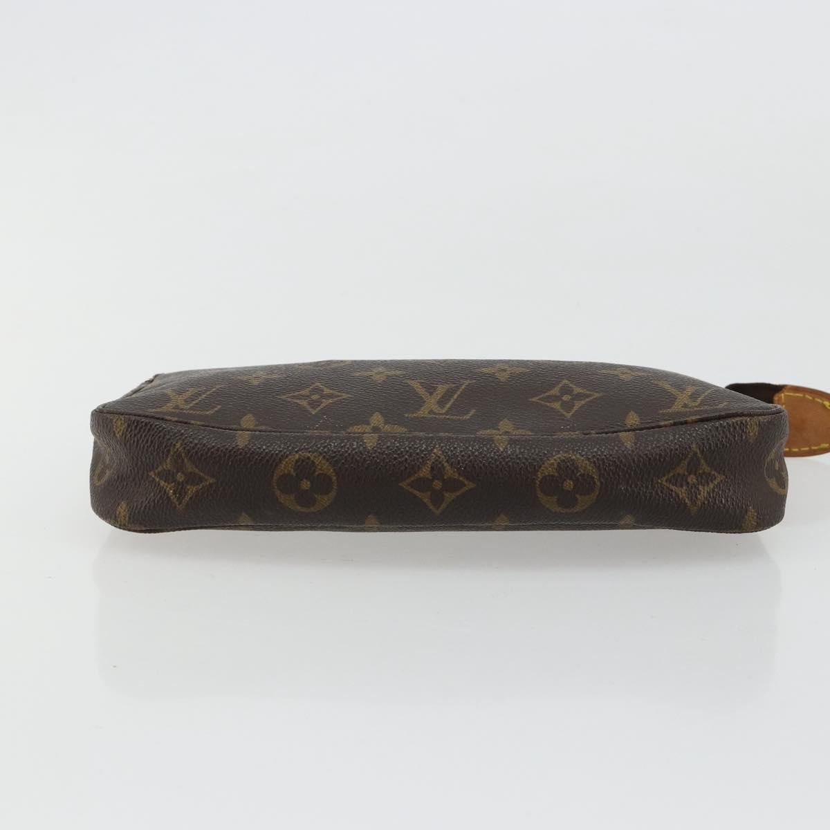 LOUIS VUITTON Monogram Pochette Accessoires Pouch M51980 LV Auth 180703