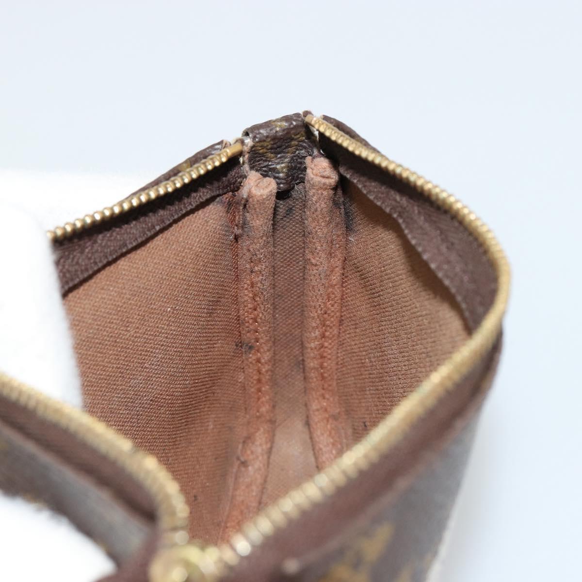 LOUIS VUITTON Monogram Trunk Mini Pochette Accessoires Pouch M63798 Auth 180704