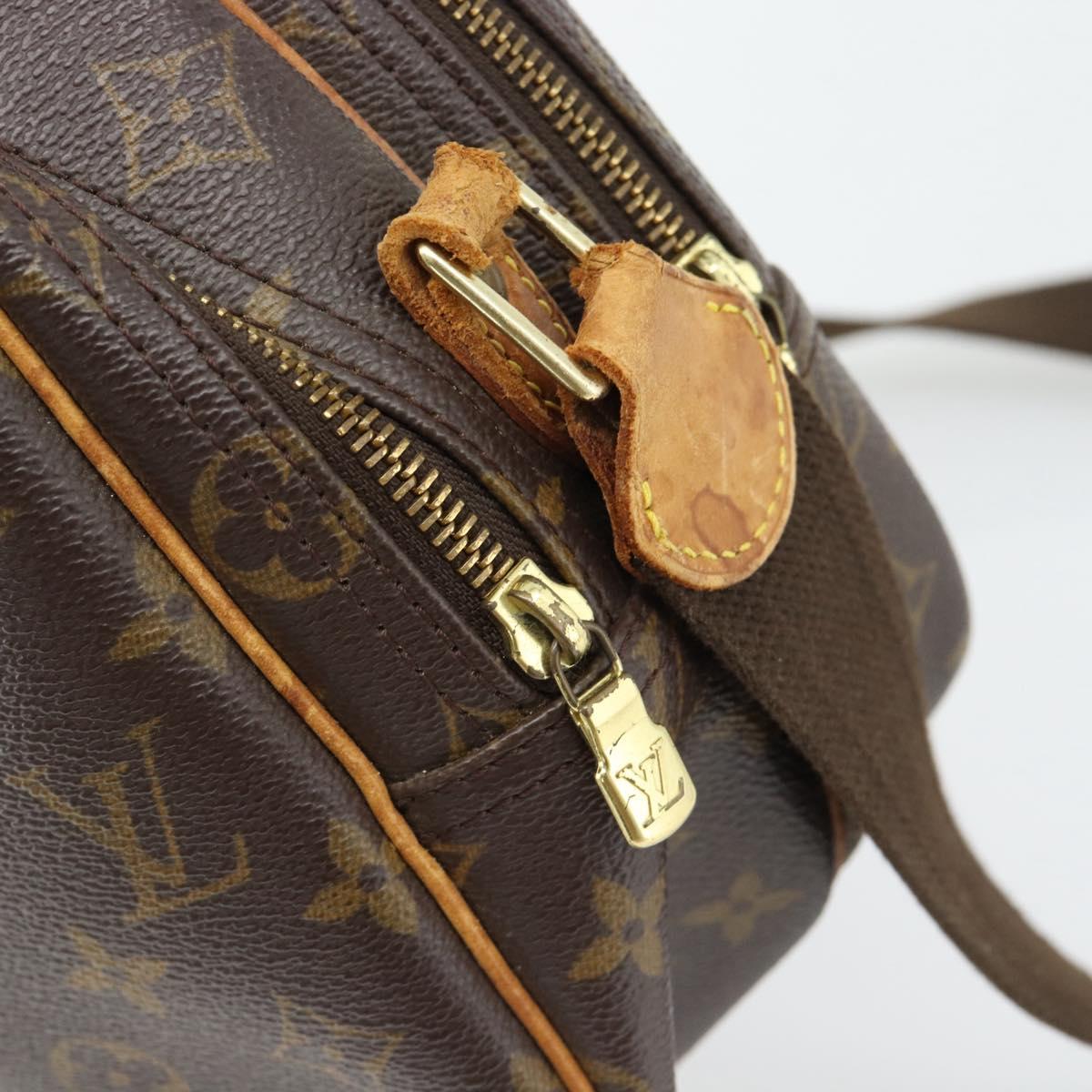 LOUIS VUITTON Monogram Reporter PM Shoulder Bag M45254 LV Auth 180708