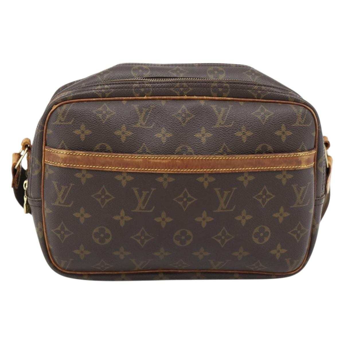 LOUIS VUITTON Monogram Reporter PM Shoulder Bag M45254 LV Auth 180708
