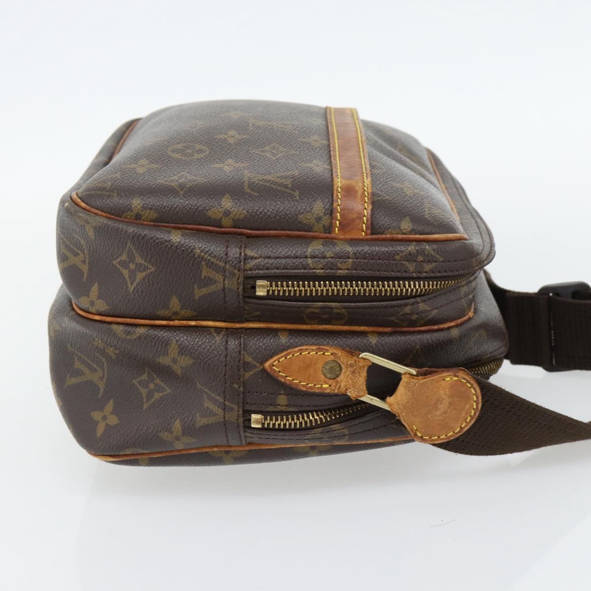 LOUIS VUITTON Monogram Reporter PM Shoulder Bag M45254 LV Auth 180708