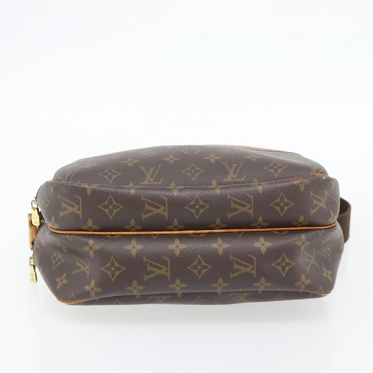 LOUIS VUITTON Monogram Reporter PM Shoulder Bag M45254 LV Auth 180708