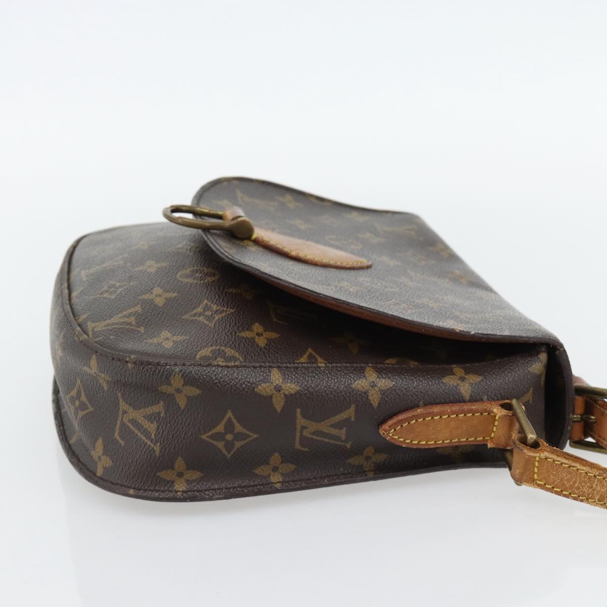LOUIS VUITTON Monogram Saint Cloud GM Shoulder Bag M51242 LV Auth 180712