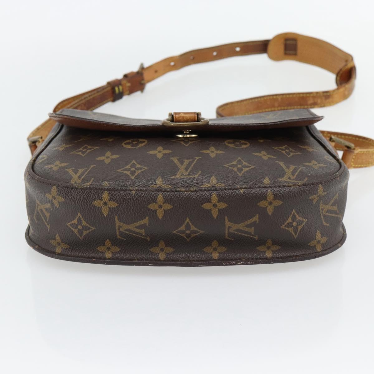 LOUIS VUITTON Monogram Saint Cloud GM Shoulder Bag M51242 LV Auth 180712