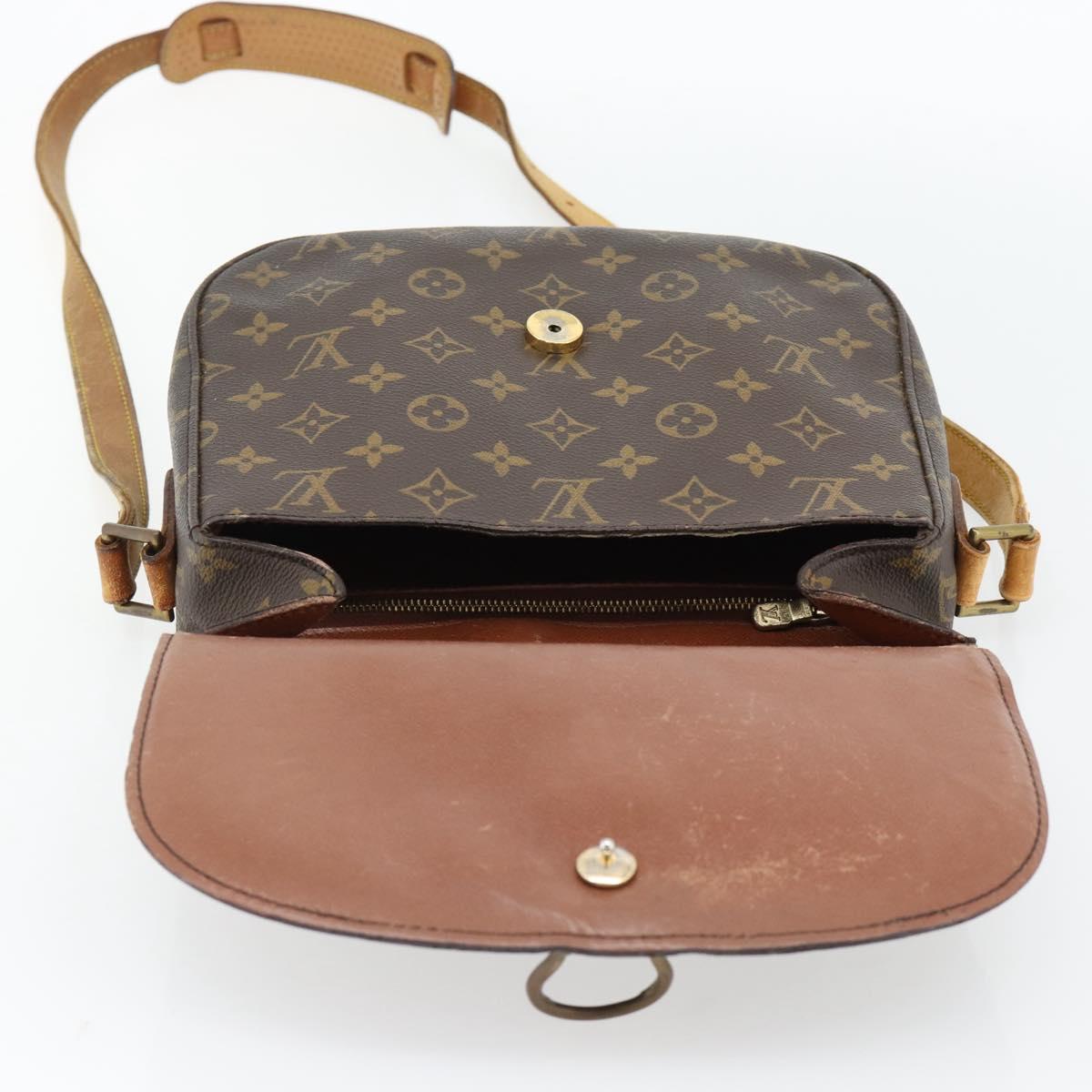 LOUIS VUITTON Monogram Saint Cloud GM Shoulder Bag M51242 LV Auth 180713