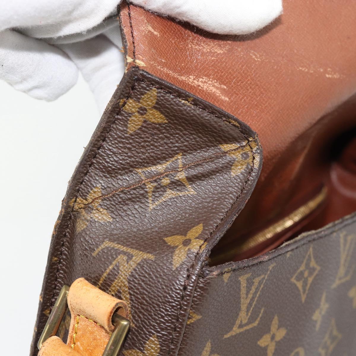 LOUIS VUITTON Monogram Saint Cloud GM Shoulder Bag M51242 LV Auth 180713