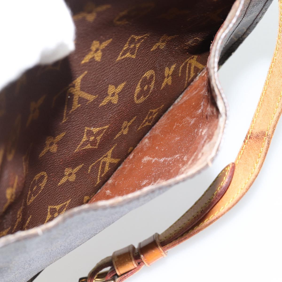 LOUIS VUITTON Monogram Saint Cloud GM Shoulder Bag M51242 LV Auth 180713