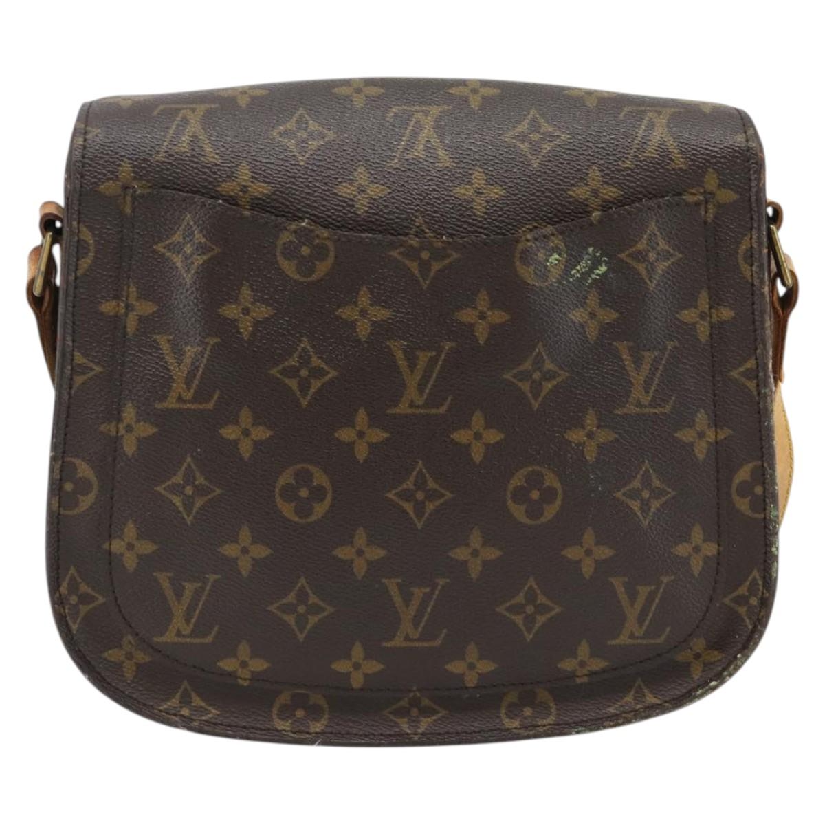 LOUIS VUITTON Monogram Saint Cloud GM Shoulder Bag M51242 LV Auth 180713