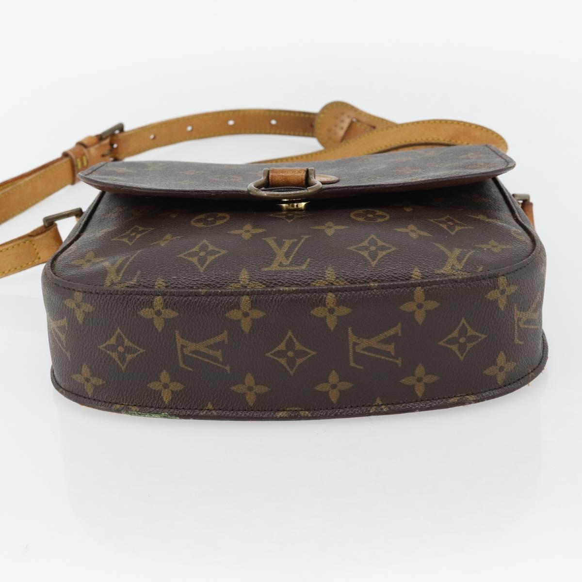 LOUIS VUITTON Monogram Saint Cloud GM Shoulder Bag M51242 LV Auth 180713