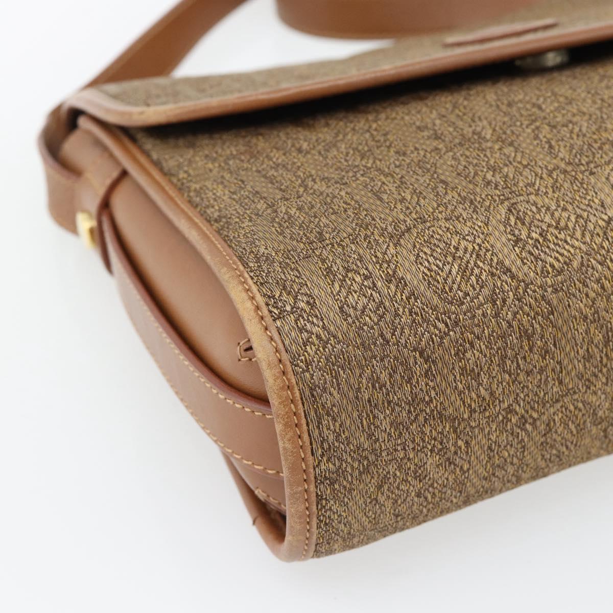 GUCCI Shoulder Bag Canvas Beige Gold 001 46 0712 Auth 180722