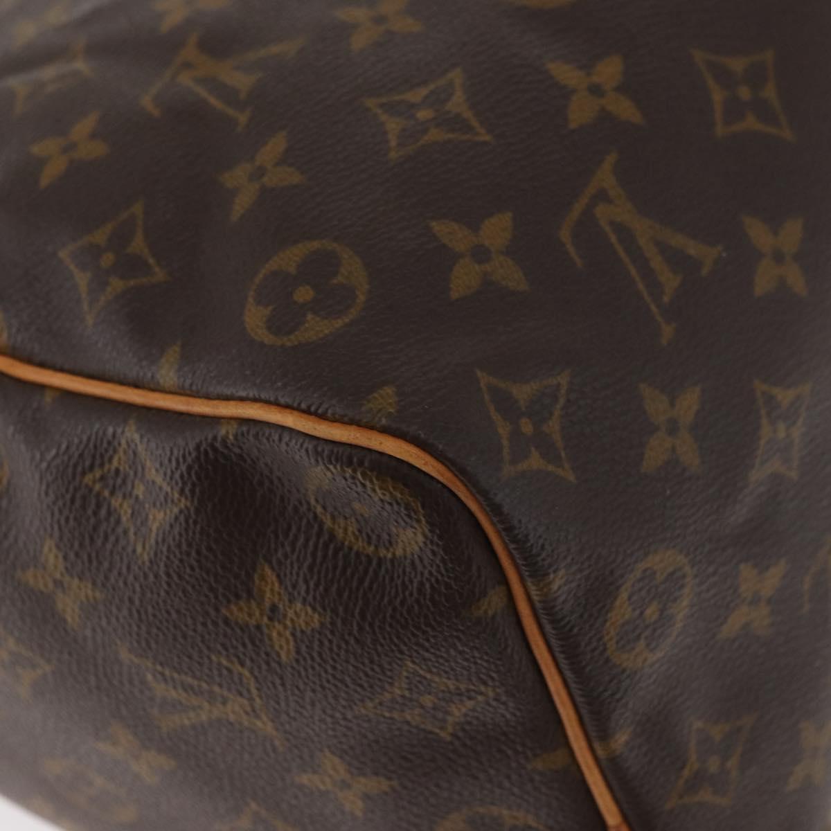 LOUIS VUITTON Monogram Speedy 35 Hand Bag M41524 LV Auth 180734A