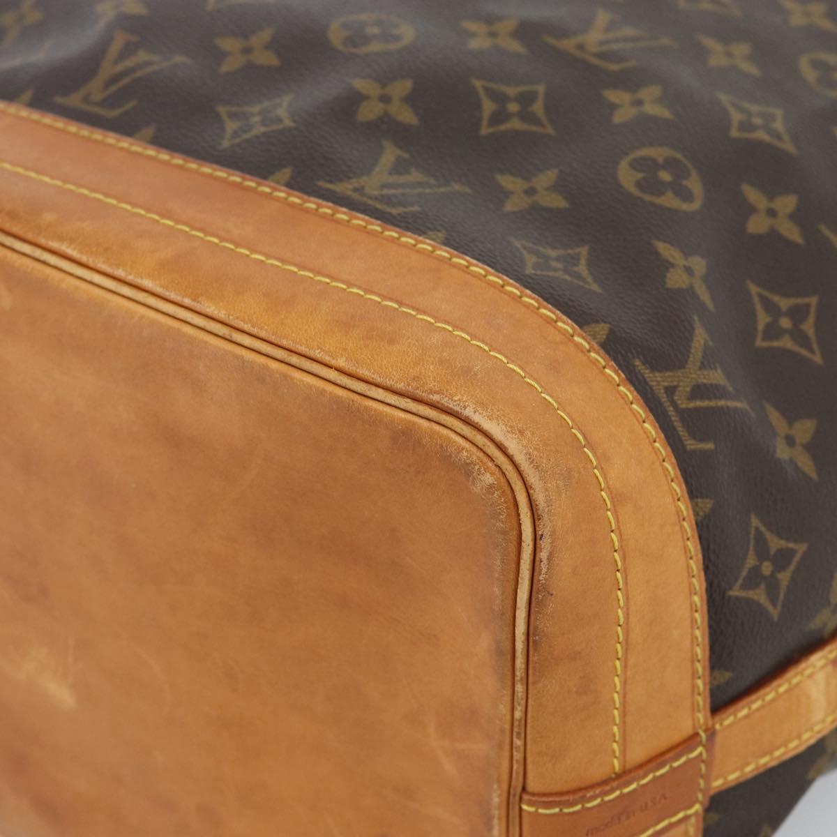 LOUIS VUITTON Monogram Noe Shoulder Bag M42224 LV Auth 180740