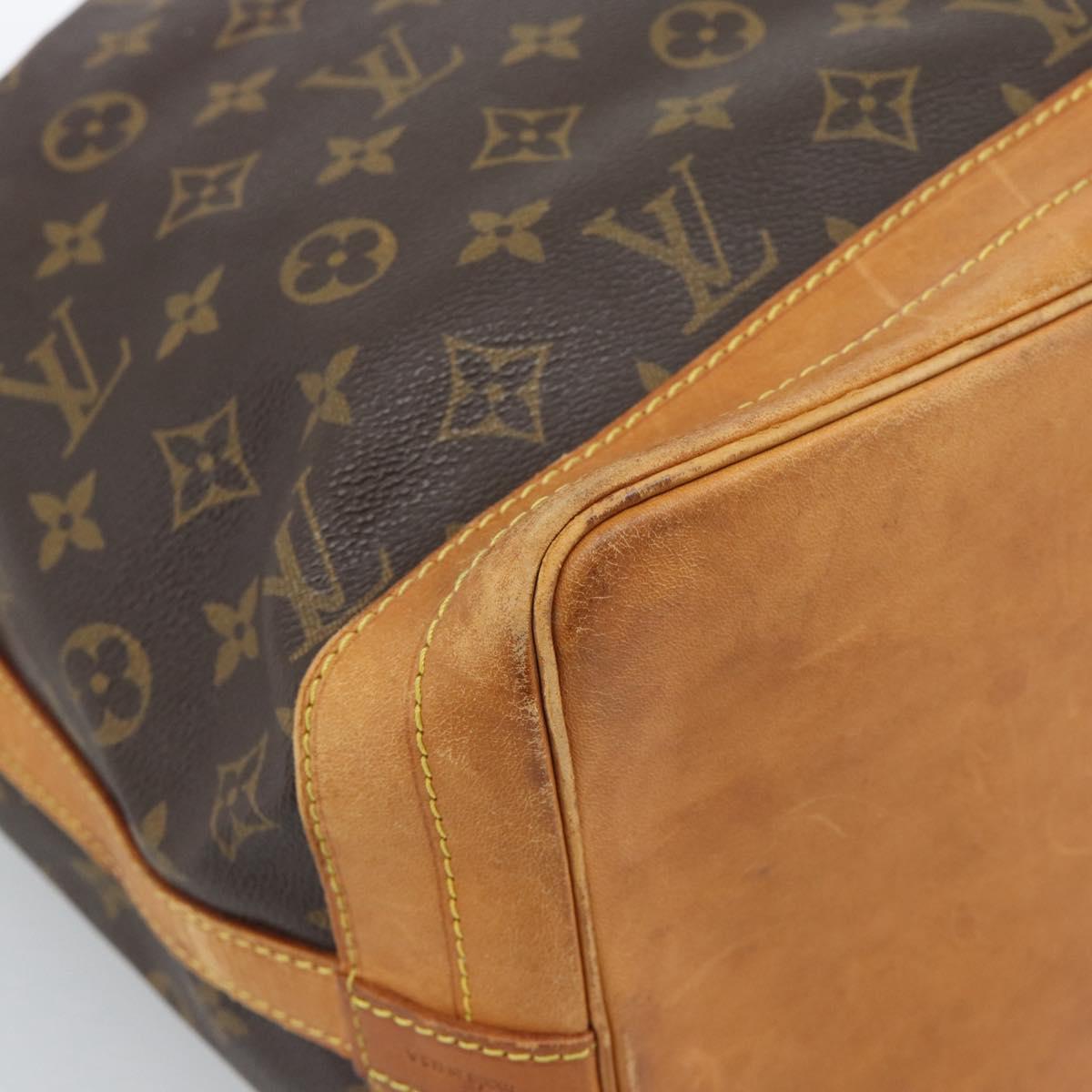 LOUIS VUITTON Monogram Noe Shoulder Bag M42224 LV Auth 180740