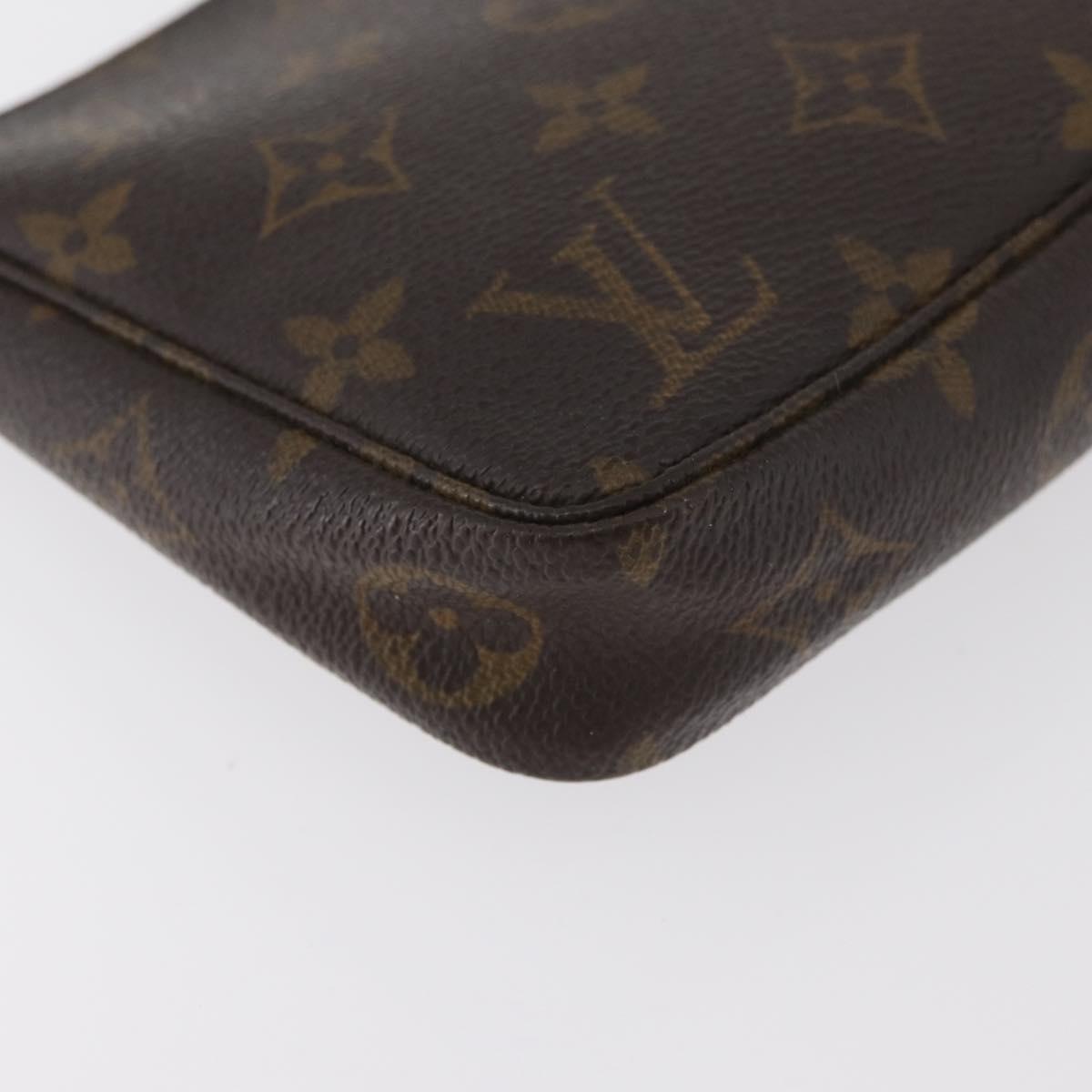 LOUIS VUITTON Monogram Pochette Accessoires Pouch M51980 LV Auth 180741