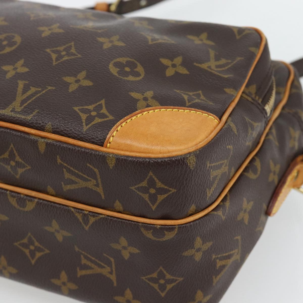 LOUIS VUITTON Monogram Nile Shoulder Bag M45244 LV Auth 180743A