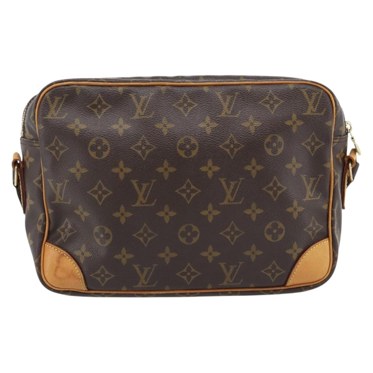 LOUIS VUITTON Monogram Nile Shoulder Bag M45244 LV Auth 180743A