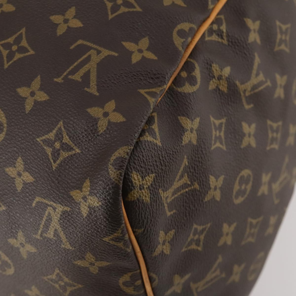 LOUIS VUITTON Monogram Sac Souple 55 Boston Bag M41622 LV Auth 180744A