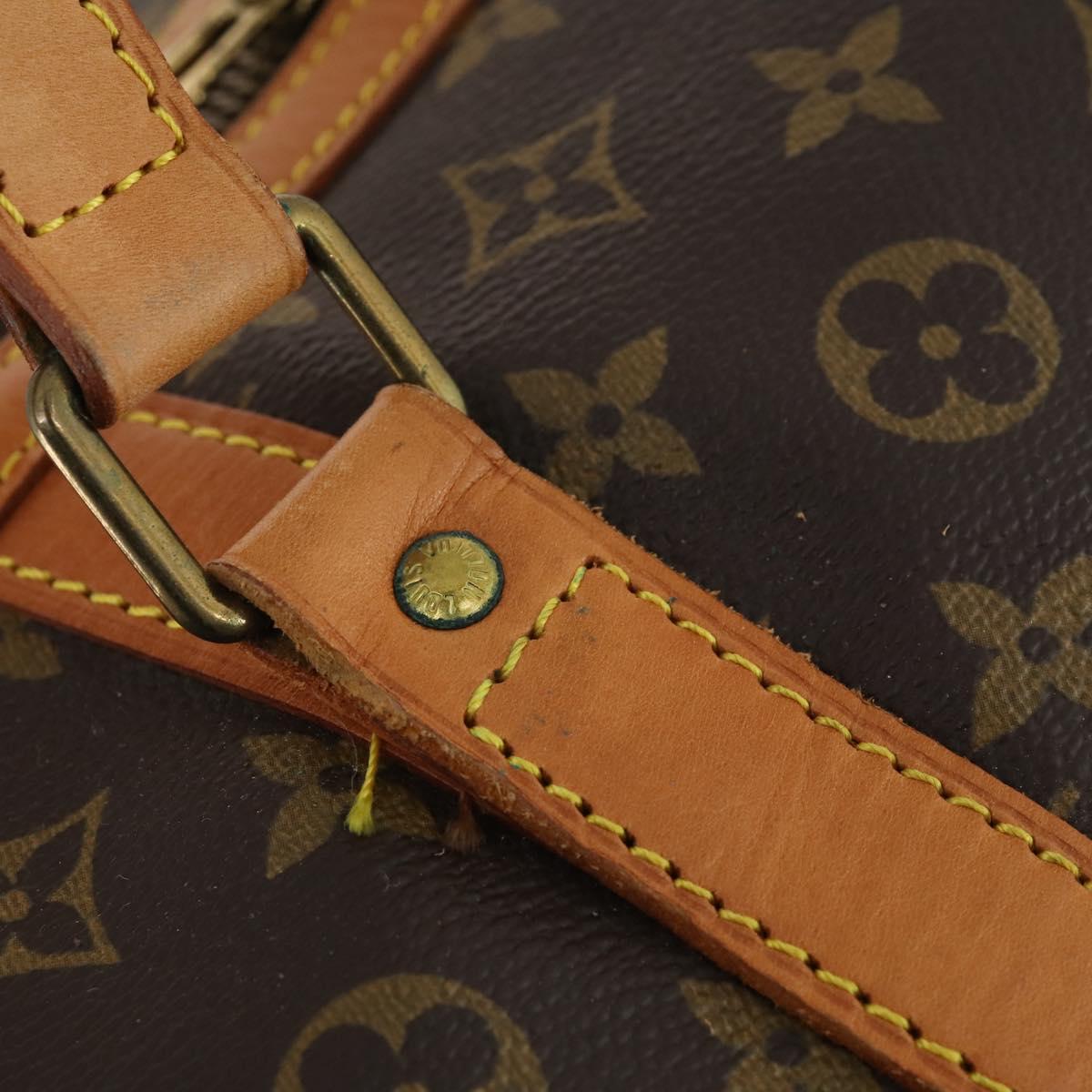 LOUIS VUITTON Monogram Sac Souple 55 Boston Bag M41622 LV Auth 180744A