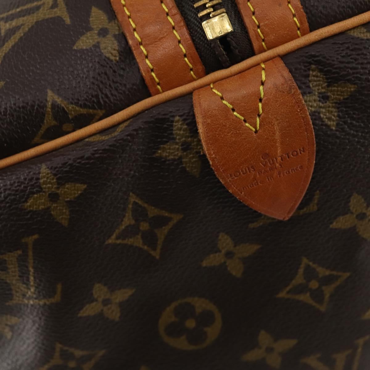 LOUIS VUITTON Monogram Sac Souple 55 Boston Bag M41622 LV Auth 180744A