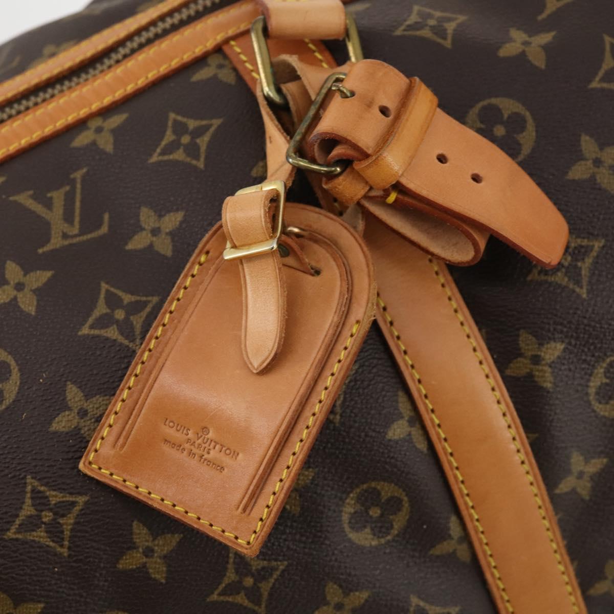 LOUIS VUITTON Monogram Sac Souple 55 Boston Bag M41622 LV Auth 180744A