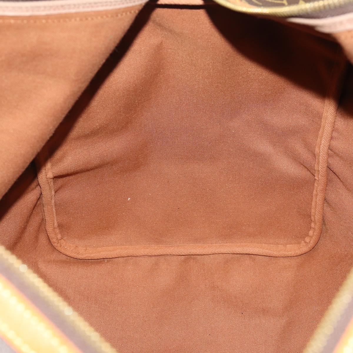 LOUIS VUITTON Monogram Sac Souple 55 Boston Bag M41622 LV Auth 180744A
