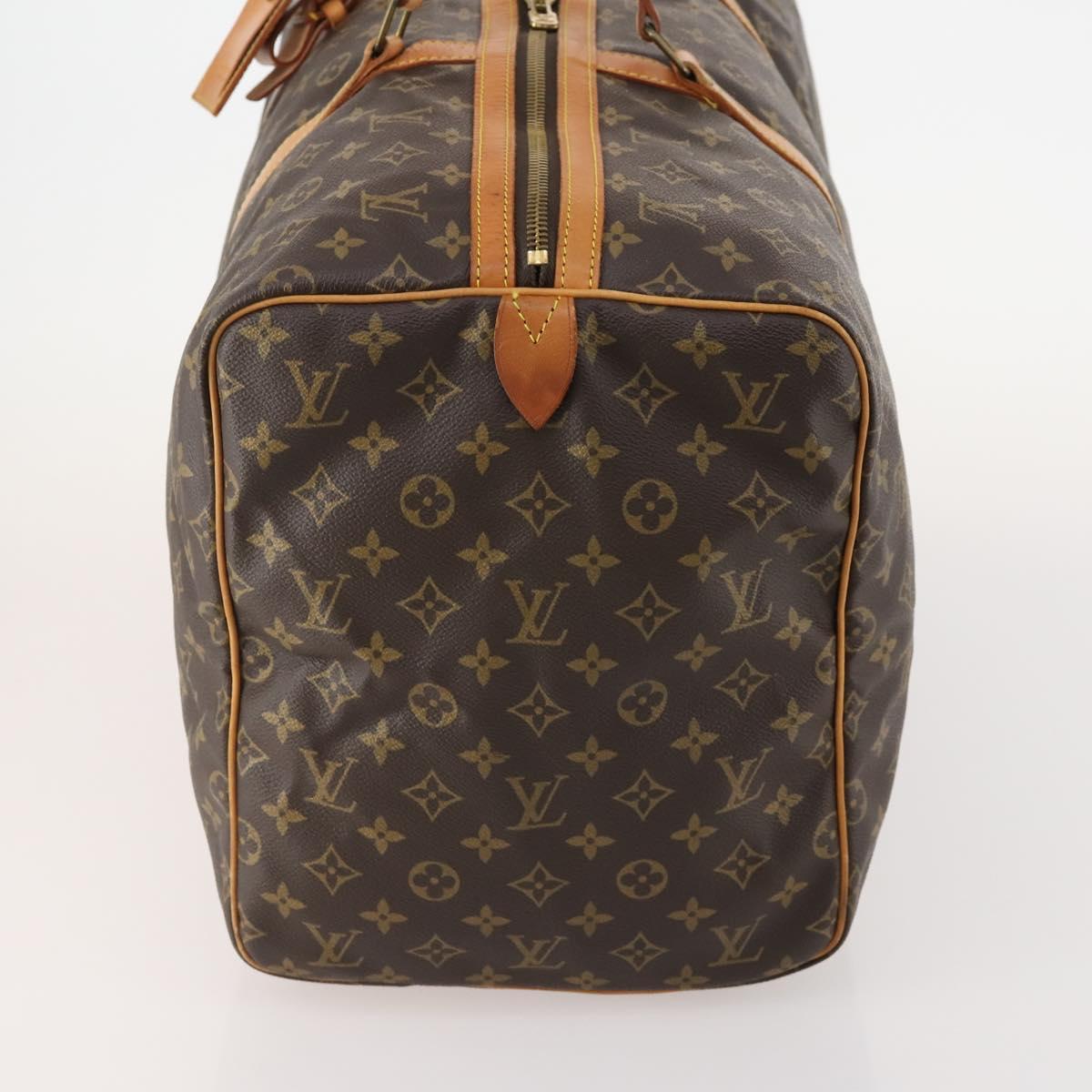 LOUIS VUITTON Monogram Sac Souple 55 Boston Bag M41622 LV Auth 180744A