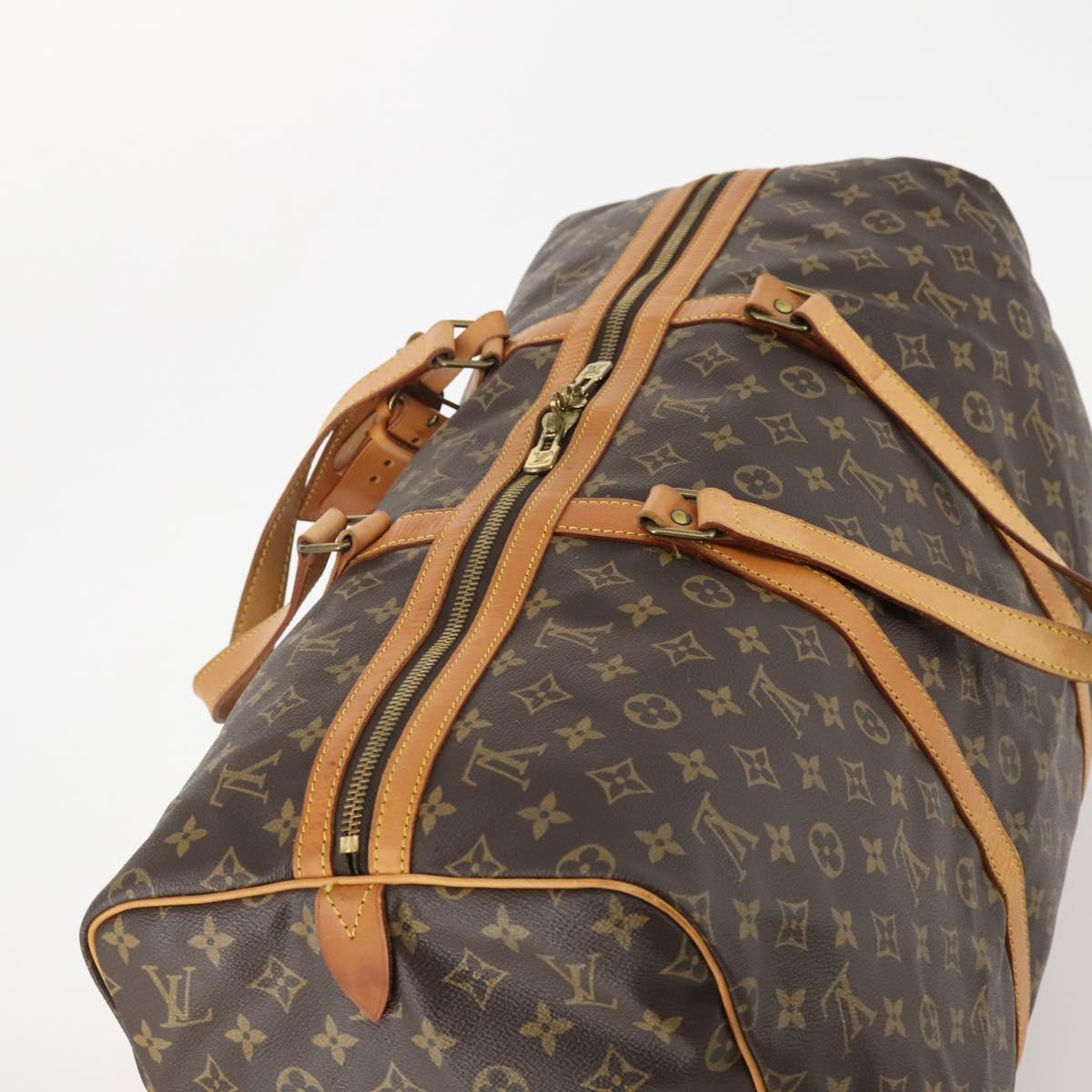 LOUIS VUITTON Monogram Sac Souple 55 Boston Bag M41622 LV Auth 180744A